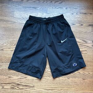 Nike Black Sports Shorts with Logo